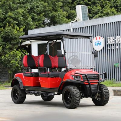 Bom preço. Carrinho de Golfe Elétrico de 4 Lugares e 48V Com Velocidade de 30 Km/H Motor AC de 5KW Para Campos de Golfe online