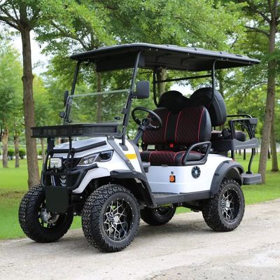 Bom preço. Carrinho de Golfe Elétrico com Motor AC de 4 Lugares e Display de 10 polegadas para Resorts de Golfe online