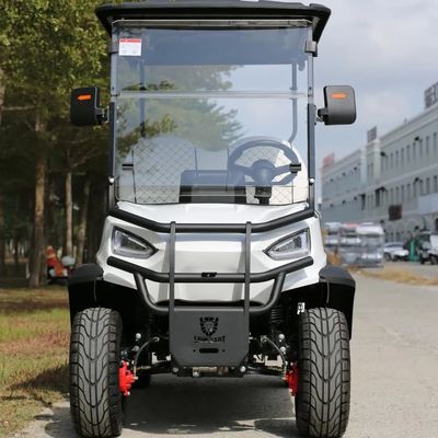 Bom preço. Carrinho de Golfe Elétrico de 4 Lugares com Caixa de Carga Motor AC 48V Chassi de Alta Resistência online