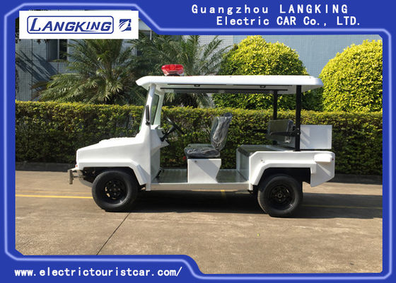 Carro-patrulha bonde do carrinho de golfe de 4 Seater para a luz do carro do cruzeiro da segurança com cuidado