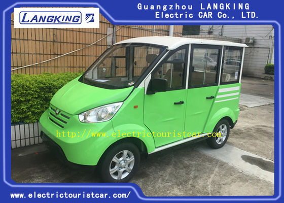 Bom preço. Carrinho de golfe elétrico de 4 rodas Verde escuro 48 voltagem Carro de turismo elétrico com carregador gratuito on-line