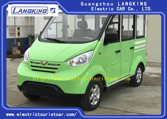 Carrinho de golfe elétrico de 4 rodas Verde escuro 48 voltagem Carro de turismo elétrico com carregador gratuito