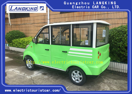 Carrinho de golfe elétrico de 4 rodas Verde escuro 48 voltagem Carro de turismo elétrico com carregador gratuito