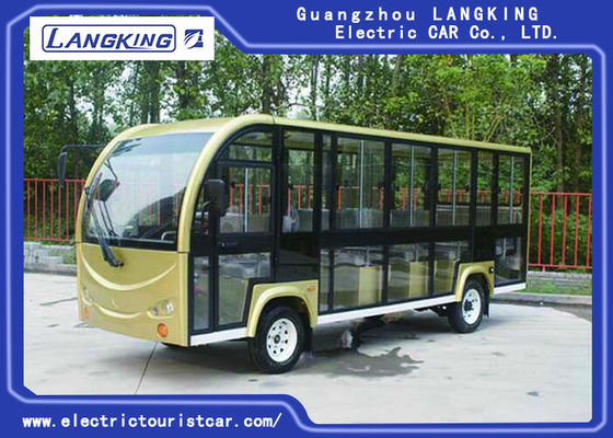 Ônibus Sightseeing bonde de 18 Seater para motor da C.C. do terreno/vilas/aeroportos/terminal 72V 6.3KW