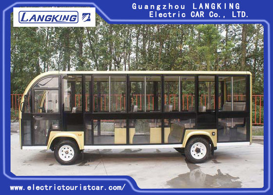 Ônibus Sightseeing bonde de 18 Seater para motor da C.C. do terreno/vilas/aeroportos/terminal 72V 6.3KW