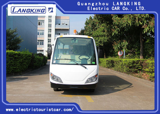 Refrigere o veículo Sightseeing bonde da carga de 11 assentos com Toplight pequeno 72V 7.5KW