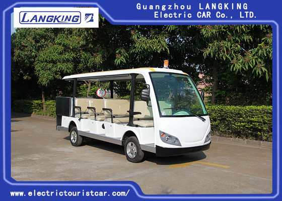 Refrigere o veículo Sightseeing bonde da carga de 11 assentos com Toplight pequeno 72V 7.5KW