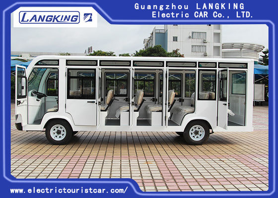 Quatro assentos bondes da camioneta expresso 23 das rodas com porta/mini motor de C.A. bonde do ônibus