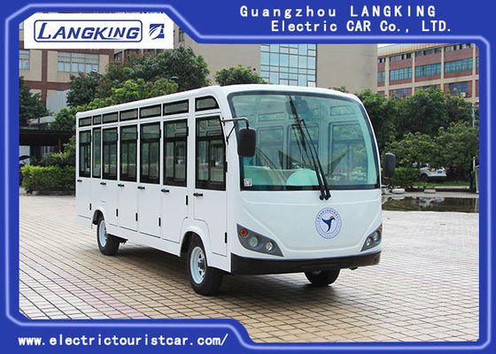 Quatro assentos bondes da camioneta expresso 23 das rodas com porta/mini motor de C.A. bonde do ônibus