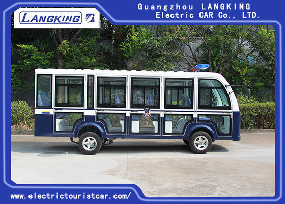 Mini motor de C.A. Sightseeing bonde fechado do carro 72V com 14 Seaters Toplight/bateria seca
